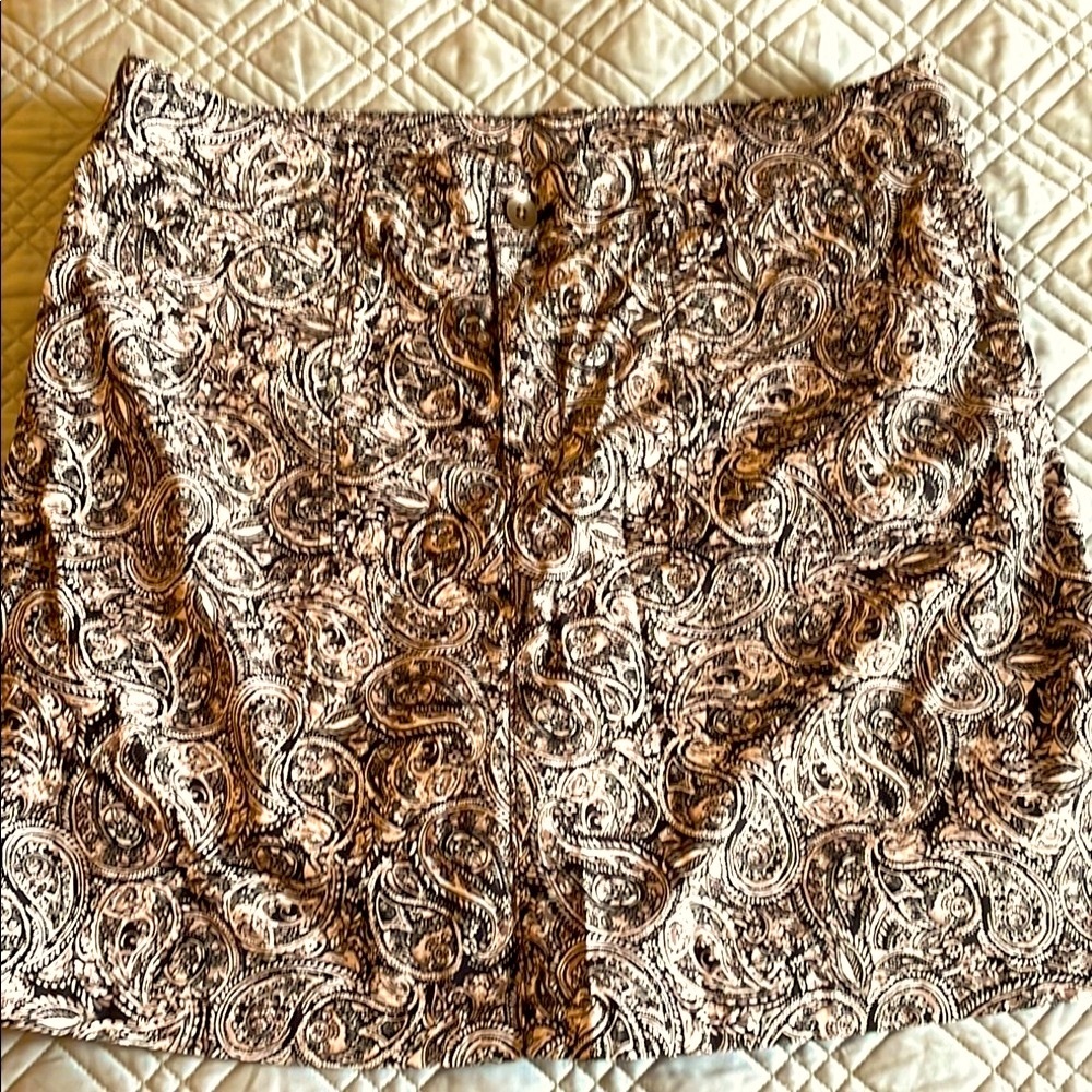 Croft & Barrow Paisley Print Women's Skort  (P13)